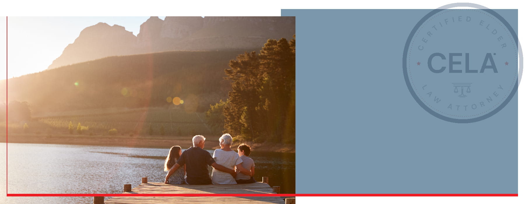 Retired grandparents and grandkids on lake dock special needs planning page